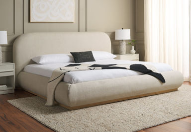 Jennabryanna Boucle Bed