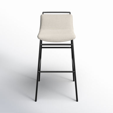 Mylo Upholstered Counter Stool with Metal Frame