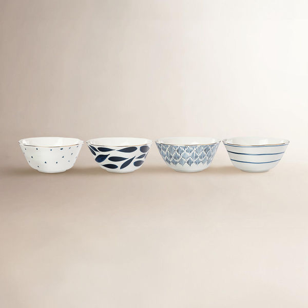 Blue Bay 20 oz. 4 Piece All Purpose Cereal Bowl Set