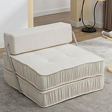 Folding Sofa Bed, Futon Sleeper Chair, Convertible Chair Floor Couch & Sleeping Mattress,Living Room Chair