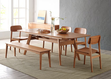 Avie - Person Extendable Trestle Dining Set
