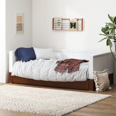 Catalda Twin Solid Wood Daybed With Trundle
