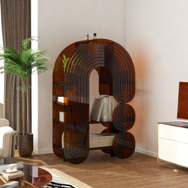 Italian Retro Accent Cabinet Accent Cabinet