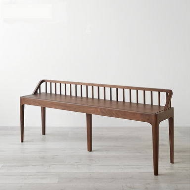 Solid wood bench Bed end bench Solid wood bench