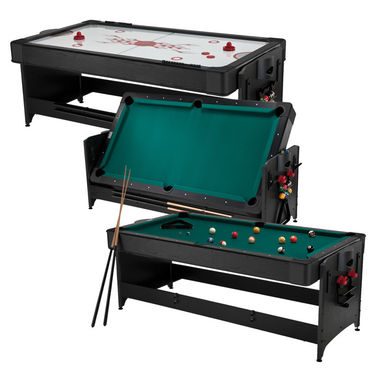 2 Games Included 87" Multi Game Table