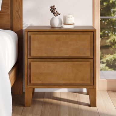 Kelly Clarkson Home Ariana Solid Wood Nightstand Walnut & Reviews | Wayfair