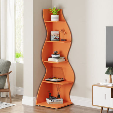 Arhab Corner Bookcase