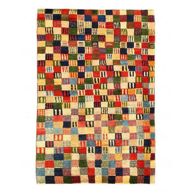 Isabelline Multi Colour Silkroad Gabbeh Rug - 3' X 5'