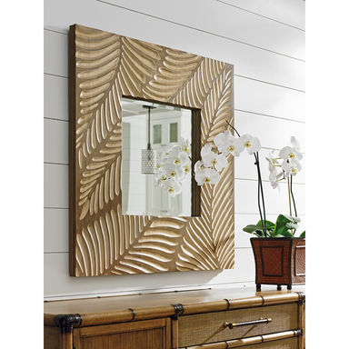 Twin Palms Freeport Square Mirror