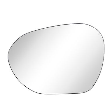 Bertlinde asymmetrical wall mirror irregular shaped mirror for living room, bathroom or entry