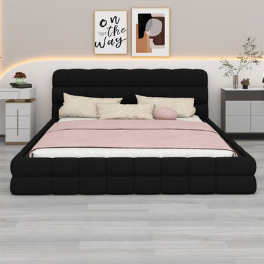 Upholstered Platform Bed