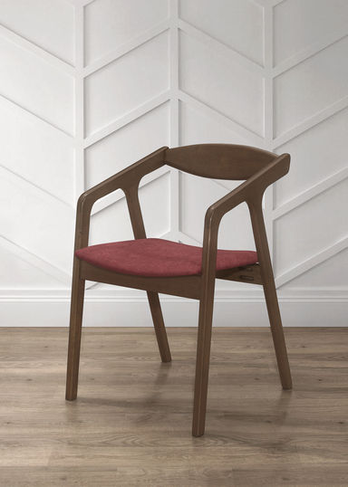 Arbnora 17.5'' H Fabric Upholstered Armchair