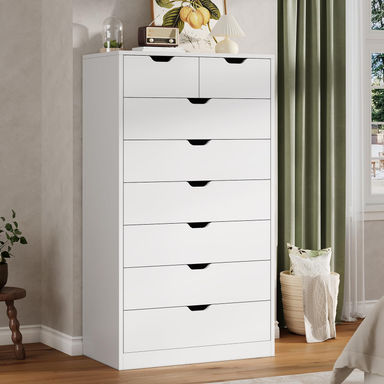 Tall 8 Drawer Dresser, Modern Chest Of Drawers For Bedroom,closet Dressers With Drawers For Living Room, Entryway, Hallway