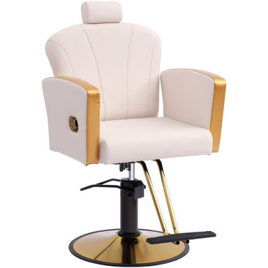 LOUVIXA Salon Chair For Hair Stylist,Barber Chair For Home Barbershop With Professional Hydraulic Pump | Wayfair