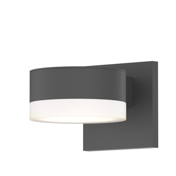 Reals 2 - Bulb 4.63" H Integrated LED Outdoor Armed Sconce