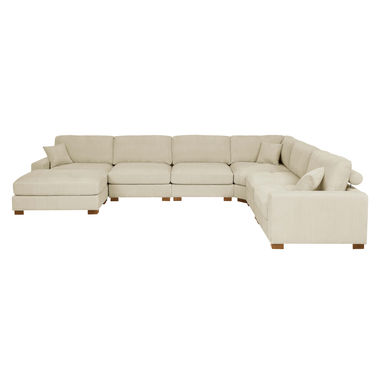 Ebern Designs 7-Pieces Modular Sectional & Reviews | Wayfair