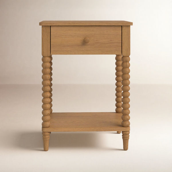 Benbrook 1 - Drawer Spindle Nightstand