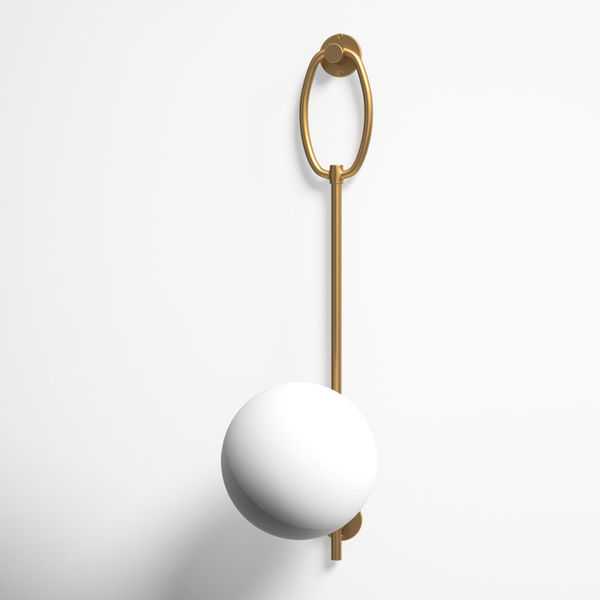 Savicki 1 - Light Dimmable Plug-in Armed Sconce