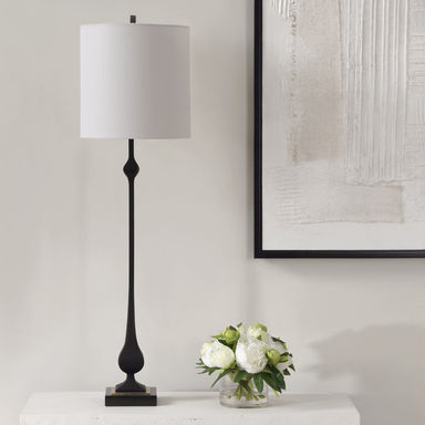 Nevyanko Black Buffet Lamp