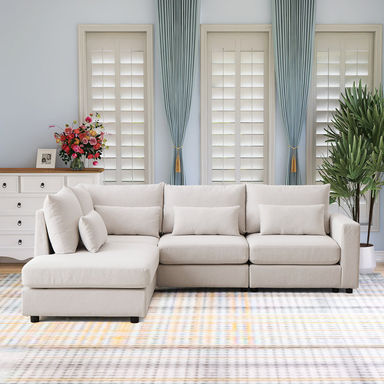 Nyerere 100.2" W Upholstery LAF Sectional