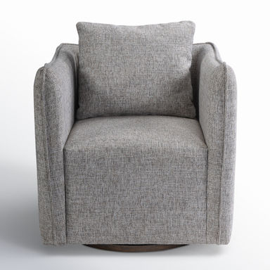 Joss & Main Winslow 29" Wide Polyester Swivel Armchair | Joss & Main
