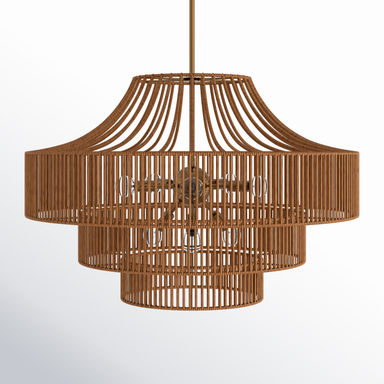 8 - Light Outdoor Chandelier