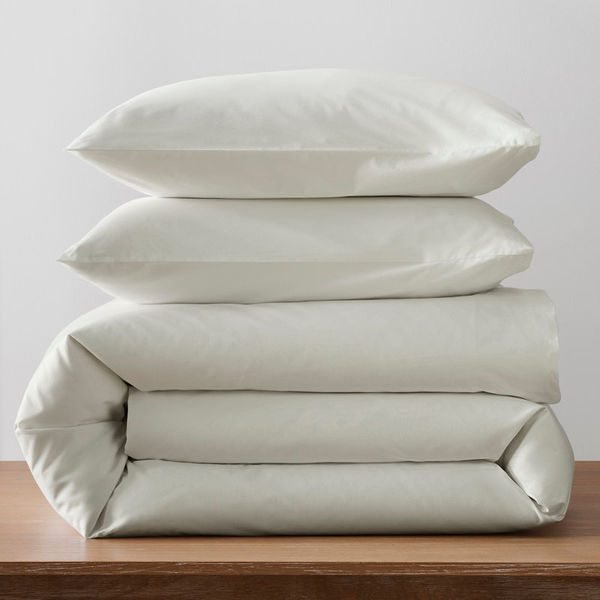 Coyer Classic Cotton Percale Duvet Cover Set