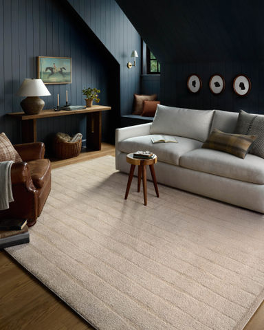 Chris Loves Julia x Loloi Calvin Ivory / Oatmeal Area Rug