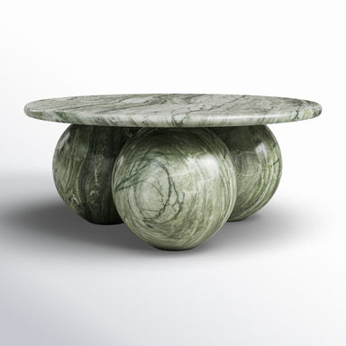 Eisele Seaweed Green Coffee Table