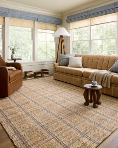 Chris Loves Julia x Loloi Judy Natural / Stone Area Rug & Reviews | Wayfair