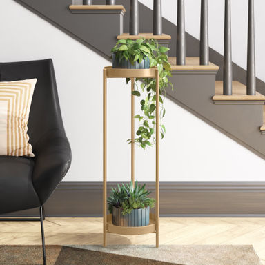 Dealba Metal Round Multi-Tiered Plant Stand