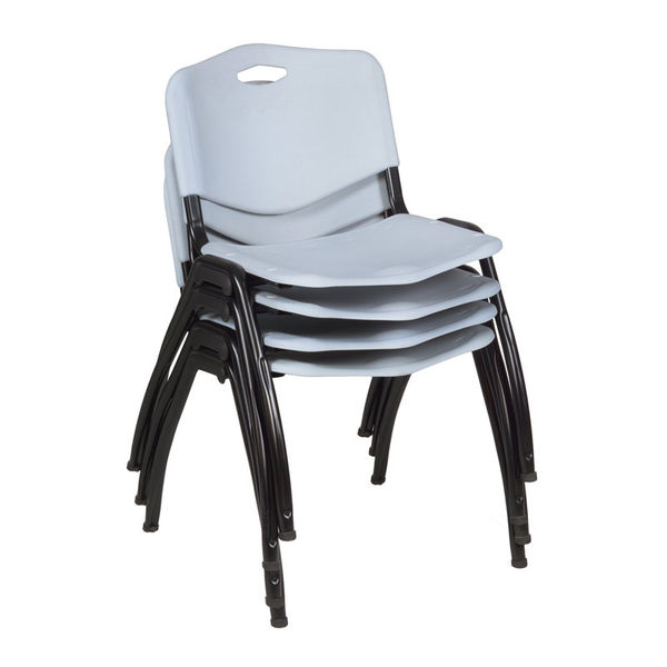 M Lightweight Stackable Sturdy Breakroom Chair
