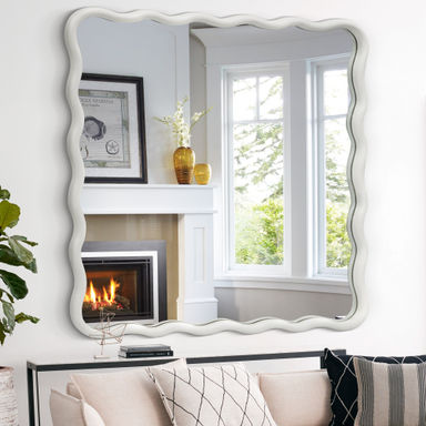 Castin Solid Wood Flat Wall Mirror