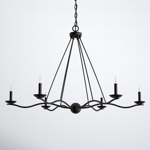 Nestor 6 - Light Candle Style Classic / Traditional Chandelier
