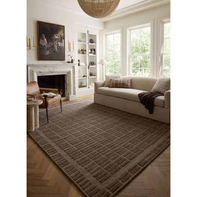 Chris Loves Julia x Loloi Bradley Cocoa / Cocoa Area Rug