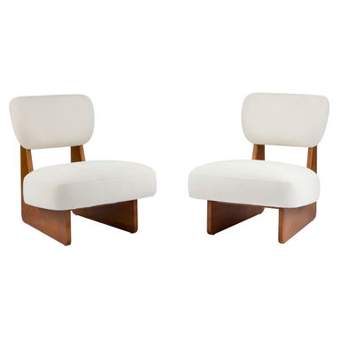 Vierra Fabric Upholstered Accent Chairs (Set of 2)