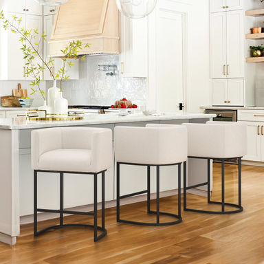 Charney Upholstered Counter Stool