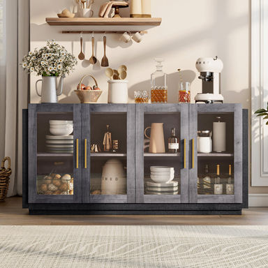 Ainez Unfinished Accent Cabinet