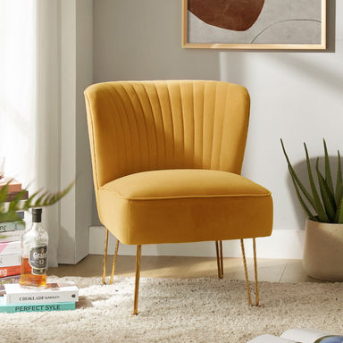 Celisha Velvet Side Chair