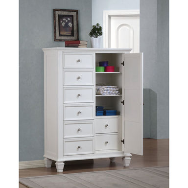 Draughn Sleek 7 Drawer Gentleman's Chest