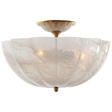 Visual Comfort AERIN Rosehill Semi-Flush | Perigold