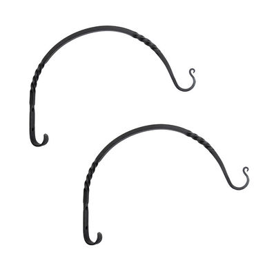 Metal Weather Resistant Bracket Plant Stand (Set of 2)