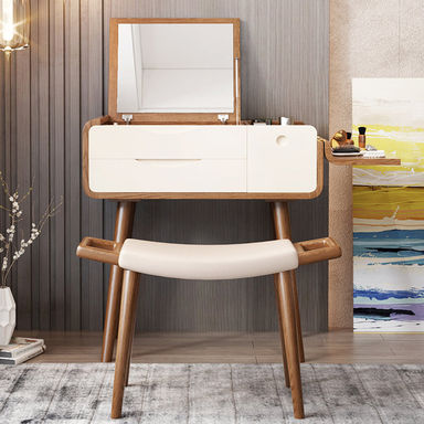 Latousha Makeup Vanity Set, Powerful Storage