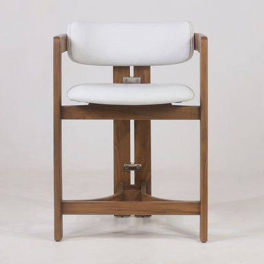 Ivy Bronx Pamplona Teak Lariana Outdoor Counter Stool & Reviews | Wayfair