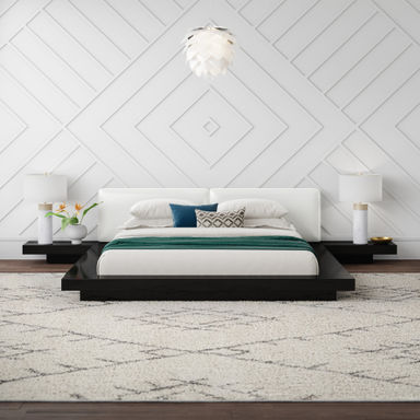 Wade Logan® Andzela Low Profile Platform Bed & Reviews | Wayfair