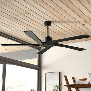 Baun 5-Blade Indoor Ceiling Fan with Remote