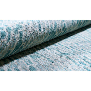 Exquisite Rugs Ink Blot Wool Abstract Area Rug in Turquoise/Gray & Reviews | Perigold