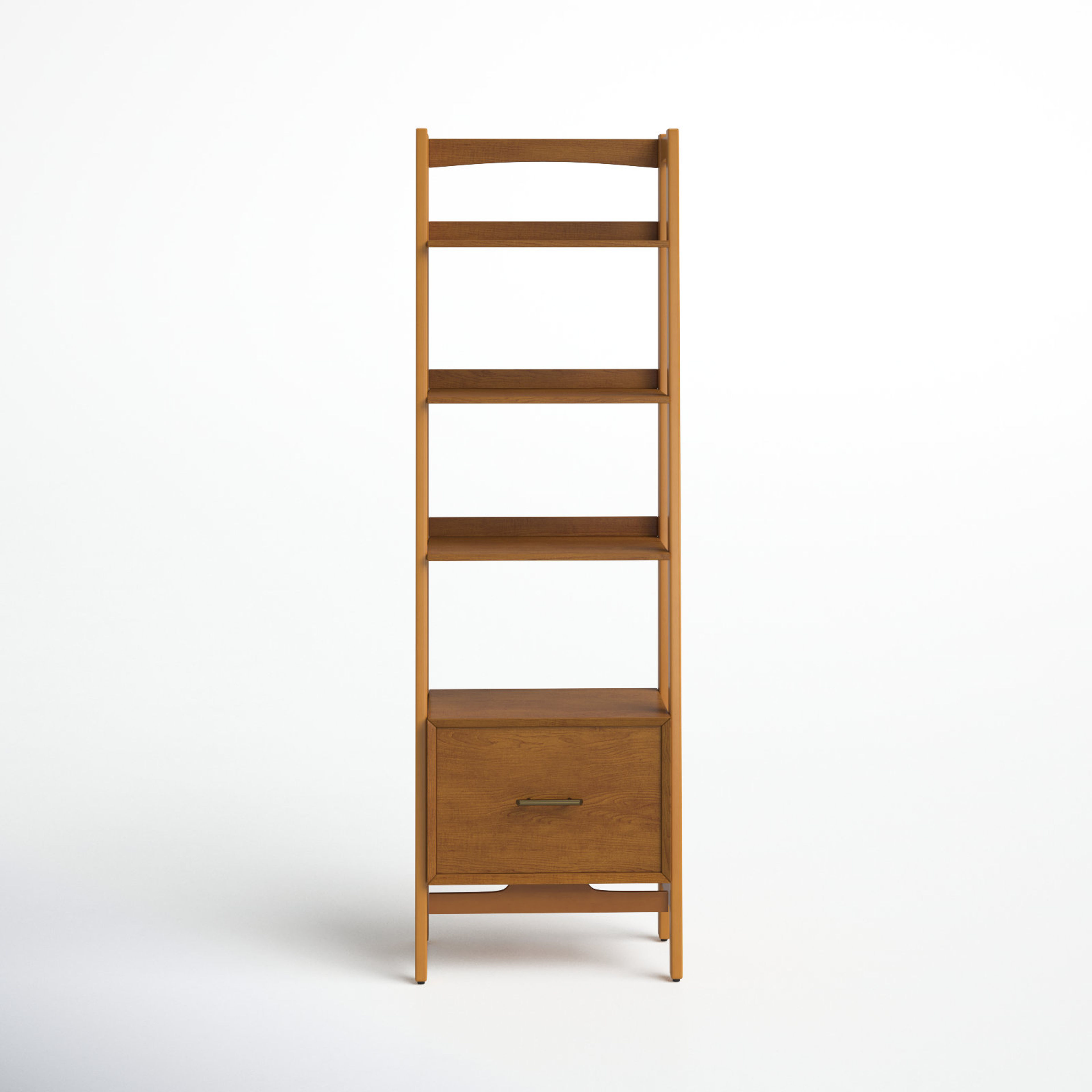 Stiles 70.13" H Etagere Bookcase - Modern Storage Shelf