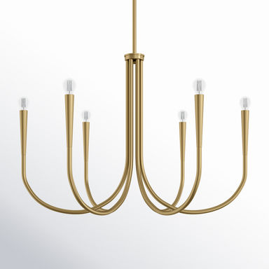 Catalena 6 - Light Dimmable Classic / Traditional Chandelier