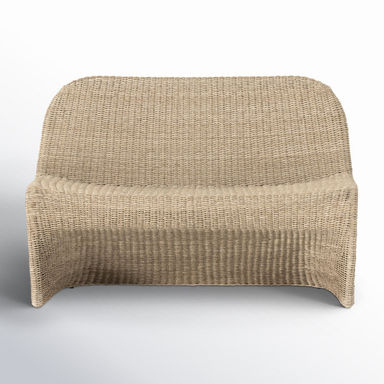 Daughtery Wicker Bench